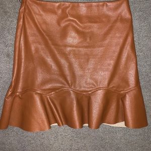 Faux leather skirt ♥️